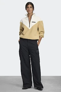 Tayen Colour Block Fleece Quarter Zip