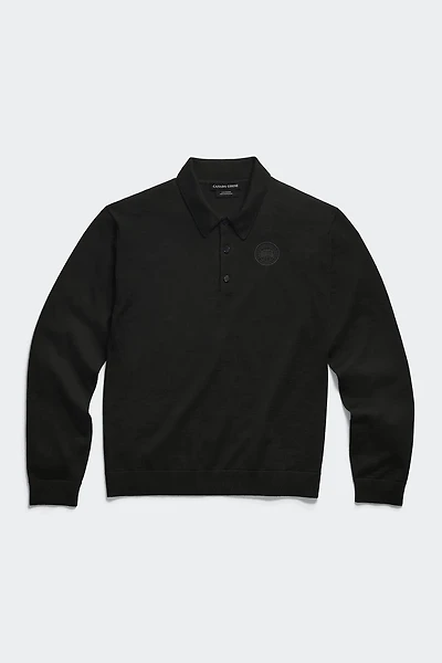 Petitot Knit Long Sleeve Polo