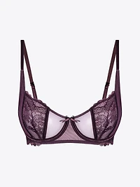 Rose Balconette Bra