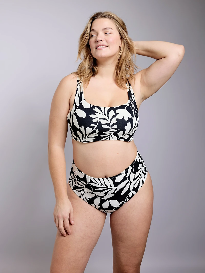 Bianca Taille Haute Tai Bas de bikini