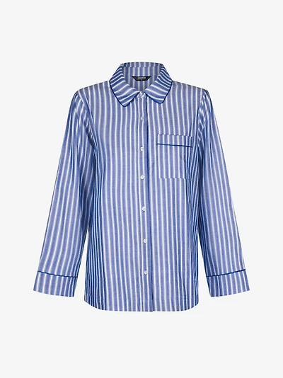 Maxine Long Sleeve Pajama Shirt