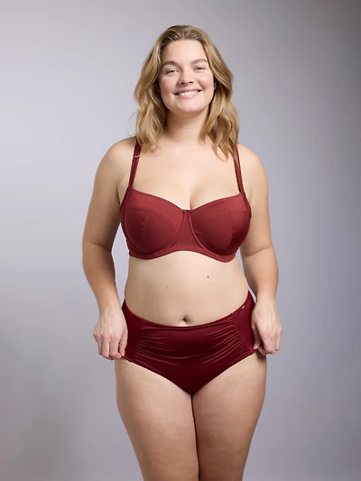 Marisol Taille Haute Tai Bas de bikini