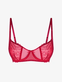 Rose Balconette Bra