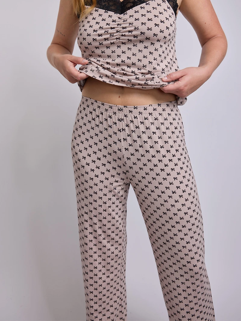 Lily Long Pantalon de pyjama