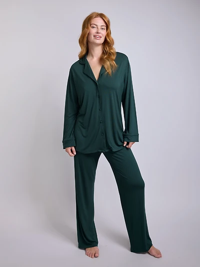 Lily Manches Longues Chemise de pyjama