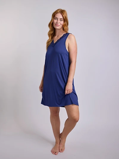 Lily Col V Chemise de nuit