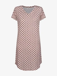 Lily Manches Courtes Chemise de nuit