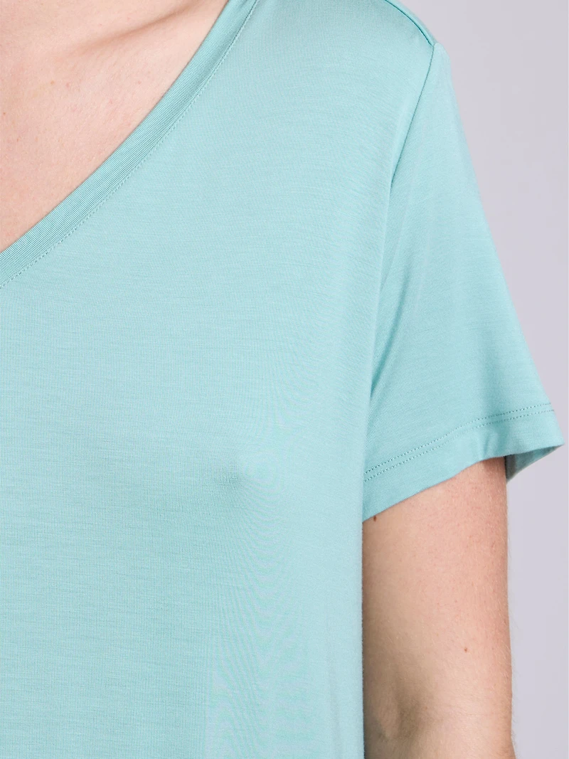 Lily Manches Courtes Chemise de nuit