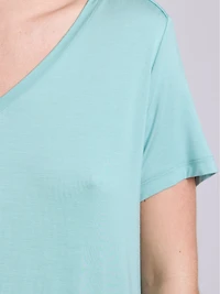 Lily Manches Courtes Chemise de nuit