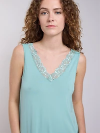 Lily Col V Chemise de nuit