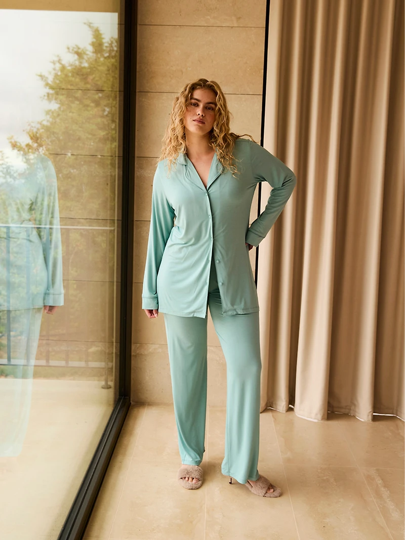 Lily Manches Longues Chemise de pyjama