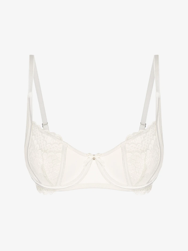 Rose Balconette Bra