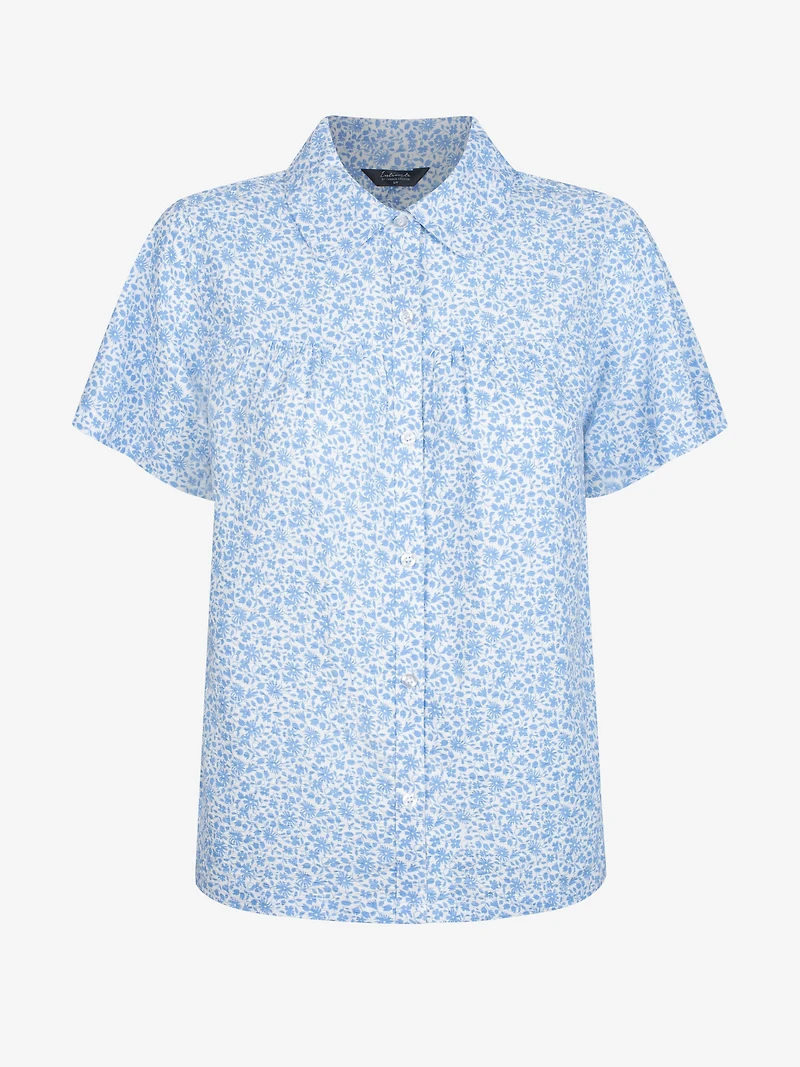 Palm Long Sleeve Pajama Shirt