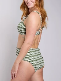 Scarlet Taille Haute Tai Bas de bikini