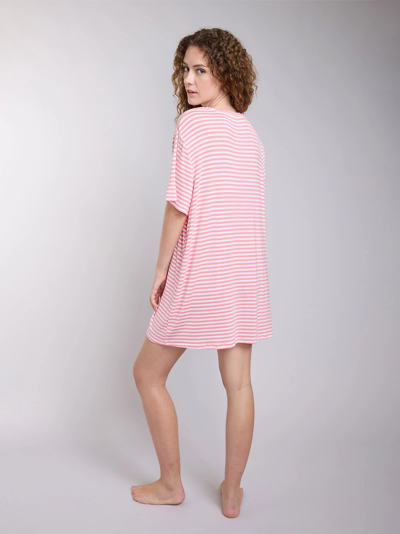 Alba Manches Courtes Chemise de nuit