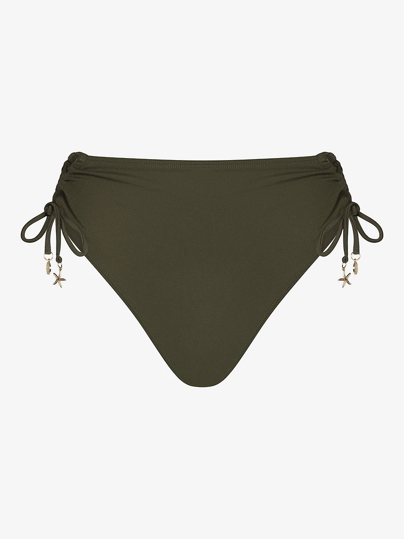 Marisol Luxe High Waist Brazilian Bikini Bottom