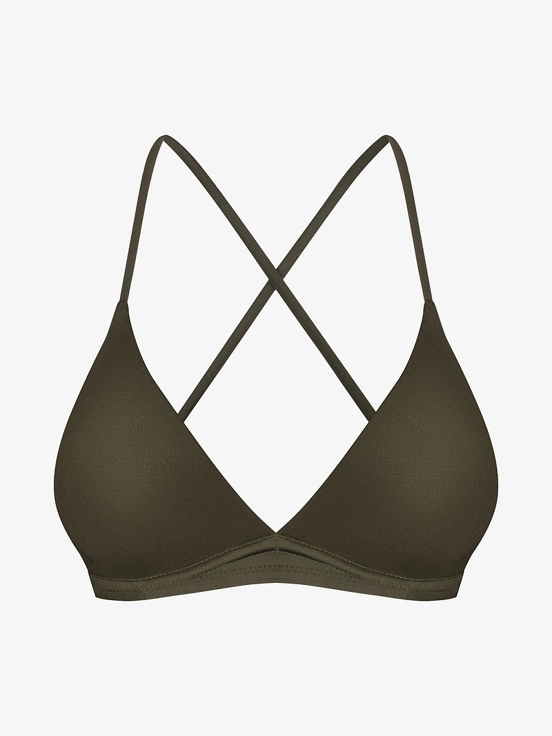 Marisol Luxe Triangle Bikini Top