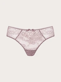 Rose Hipster Thong