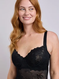 Control Shape Lace Sous-vêtements de maintien Robe