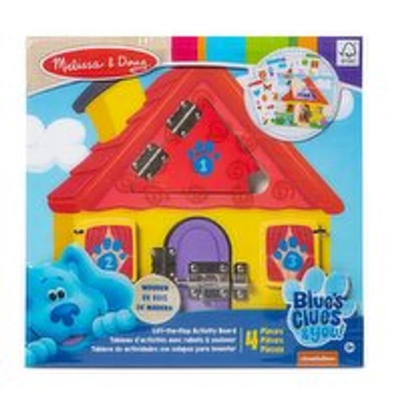 Melissa & Doug - Blues Clues Lift-The-Flap Act, 1 Each