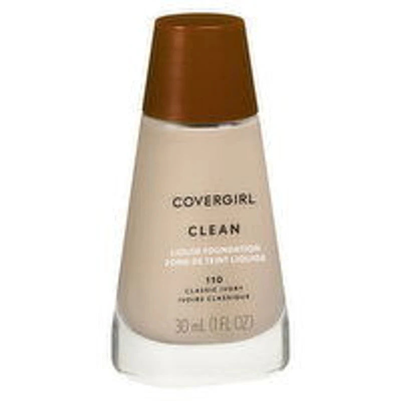 Cover Girl - Clean Foundation - 110 Classic Ivory, 30 Millilitre