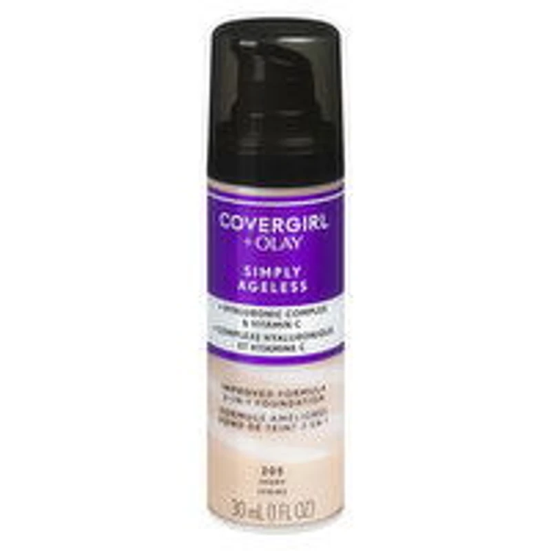 Cover Girl - +Olay Simply Ageless Foundation - Ivory, 30 Millilitre