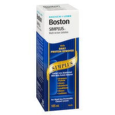 Bausch & Lomb - Boston Simplus Multi-Action Solution, 105 Millilitre