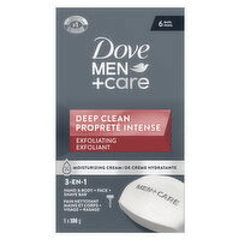Dove - Mens Bar Deep Clean, 106 Each