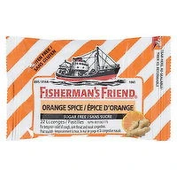 Fishermans Friend - Lozenges, Orange Spice Sugar Free, 22 Each
