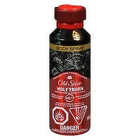 Old Spice - Mens Body Spray, Wolfthorn, 144 Gram