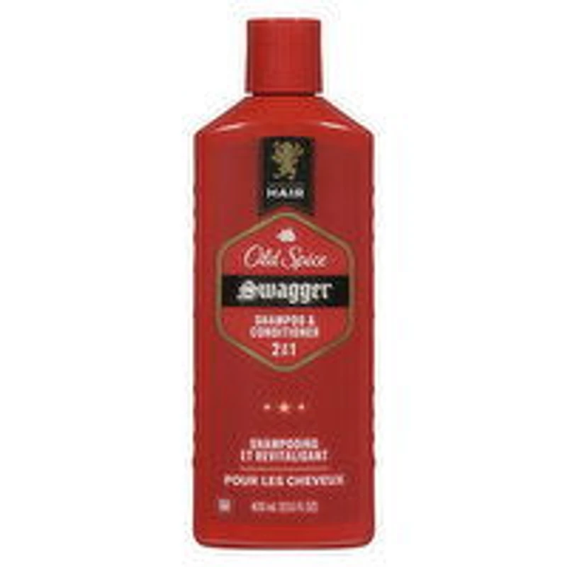 Old Spice - 2 in 1 Shampoo & Conditioner, Swagger, 400 Millilitre
