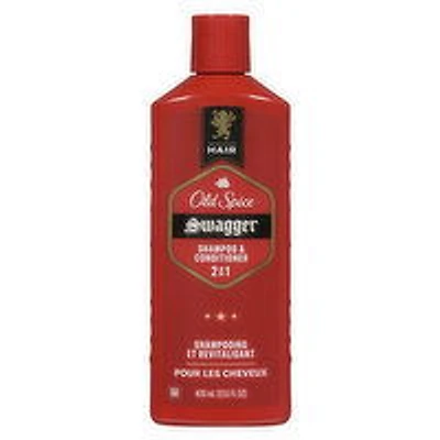 Old Spice - 2 in 1 Shampoo & Conditioner, Swagger, 400 Millilitre