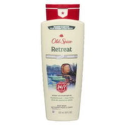 Old Spice - Retreat Exfoliate Moisurize, Sandalwood + Aloe Vera, 532 Millilitre
