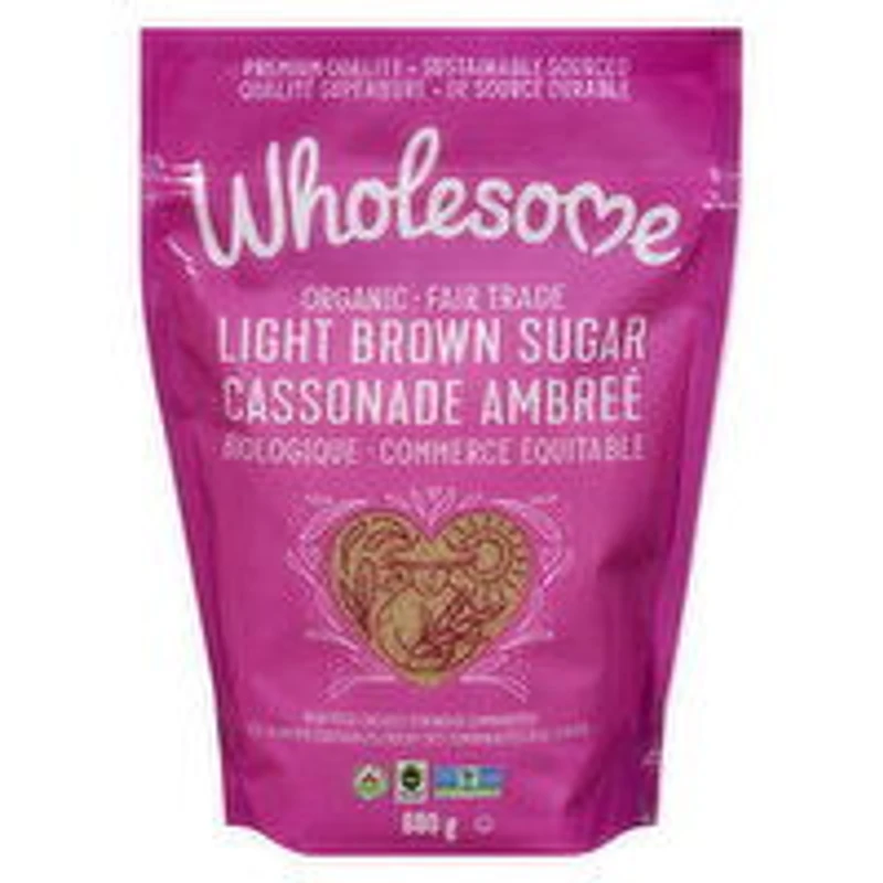 Wholesome Sweeteners - Organic Fair Trade Light Brown Sugar, 680 Gram