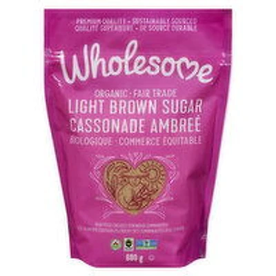Wholesome Sweeteners - Organic Fair Trade Light Brown Sugar, 680 Gram