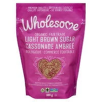 Wholesome Sweeteners - Organic Fair Trade Light Brown Sugar, 680 Gram