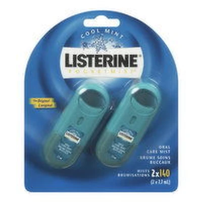Listerine - Pocket Mist Cool Care Mist, 2 Each