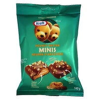 Kraft - Mini Bites, Milk Chocolate Peanut Butter, 140 Gram