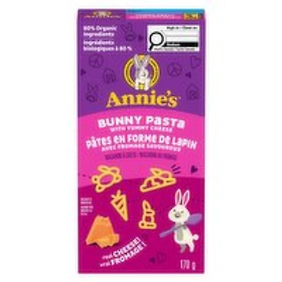 Annie's - Bunny Pasta with Yummy Cheese, 170 Gram