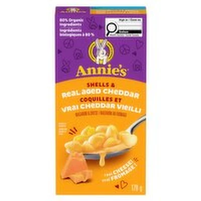Annie's - Shells with Real Aged Cheddar, 170 Gram