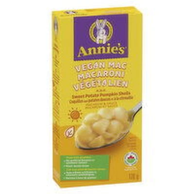 Annie's - Vegan Mac Macaroni with Sweet Potato Pumpkin Shells, 170 Gram