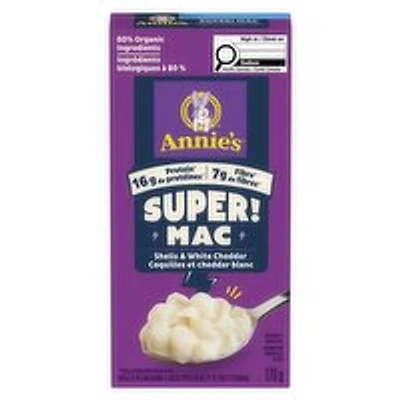 Annie's - Super Mac Shells & White Cheddar, 170 Gram