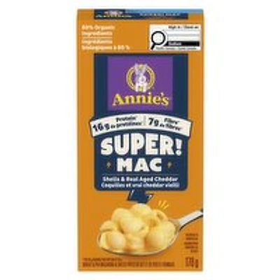 Annie's - Super Mac Shells & Real Aged Cheddar, 170 Gram