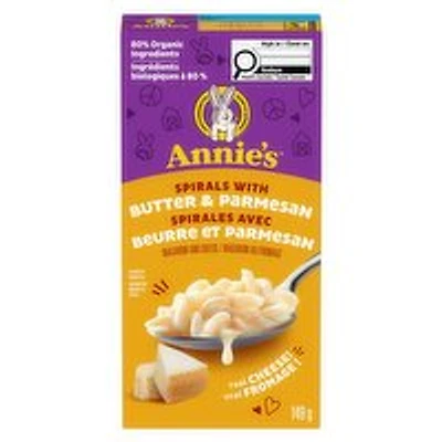 Annie's - Spirals with Butter & Parmesan, 149 Gram