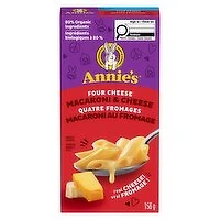 Annie's - Macaroni & Cheese, Four Cheese, 156 Gram