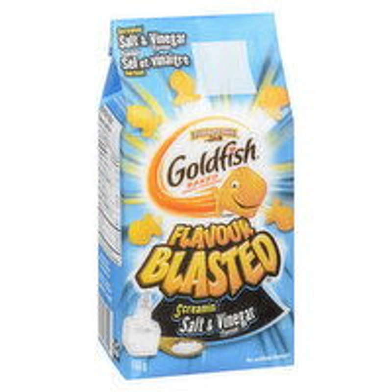 Pepperidge Farm - Goldfish Baked Snack Crackers, Screamin Salt & Vin, 180 Gram