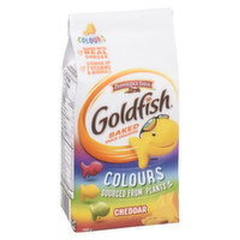 Pepperidge Farm - Goldfish Baked Snack Crackers, Colours Cheddar, 180 Gram
