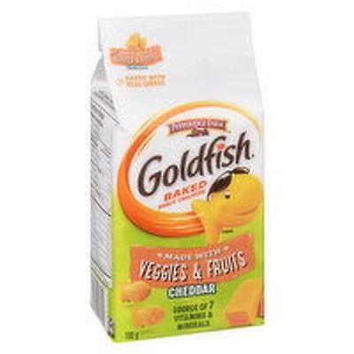 Pepperidge Farm - Goldfish Baked Snack Crackers, Made with Veggies & Fruits Cheddar, 180 Gram