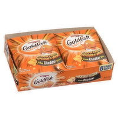 Pepperidge Farm - Goldfish Baked Snack Crackers, Flavour Blasted Xtreme Cheddar Snack Pack, 26 Gram