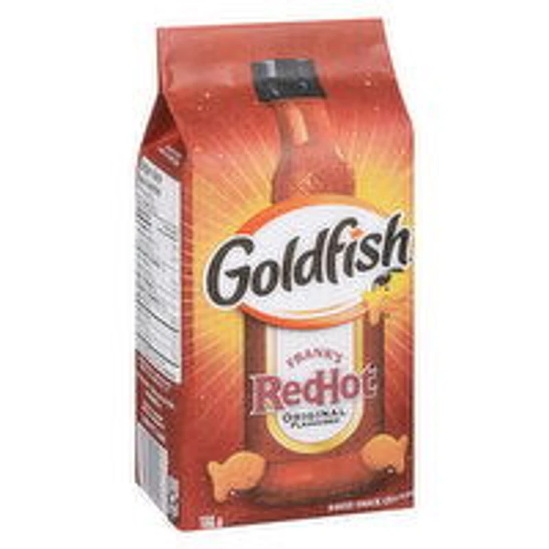 Pepperidge Farm - Goldfish Crackers, Frank's RedHot Flavour, 180 Each